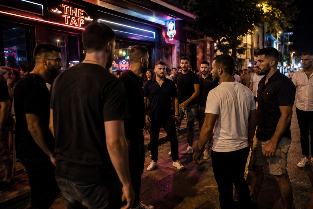  καβγάς σε μπαρ